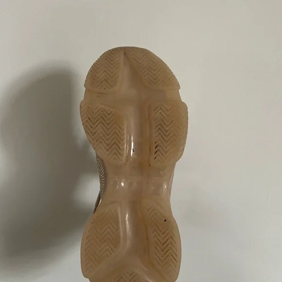 Steve Madden NY 90 Maxima Rhinestone Blush/Beige Women's Sneakers. - Picture 8 of 8